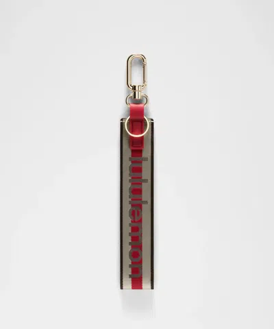 Lululemon Never Lost Keychain