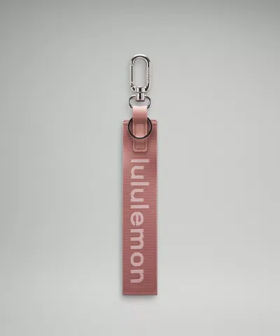 Lululemon Never Lost Keychain In Pink