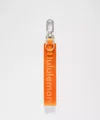 Lululemon Never Lost Keychain In Orange