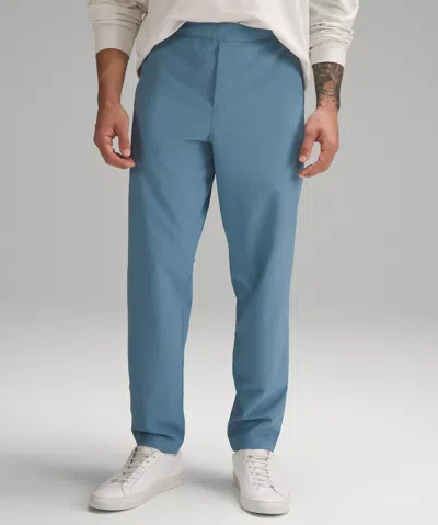 Lululemon New Venture Classic-tapered Fit Pique Trouser Regular In Blue