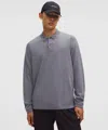 Lululemon New Venture Long-sleeve Knit Polo Shirt