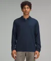 Lululemon New Venture Long-sleeve Knit Polo Shirt