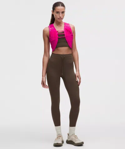 Lululemon No Line High-rise Running Tight 25" In Transparent