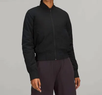 Lululemon Non-stop Bomber Jacket In Black