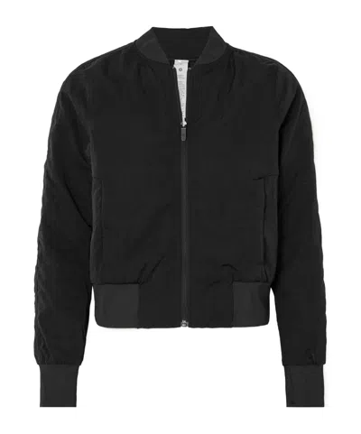 Lululemon Non-stop Shell Bomber Jacket In Black