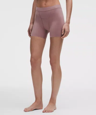 Lululemon Nulu Added Absorbency Extra-high-rise Shortie Underwear 5" In Pink