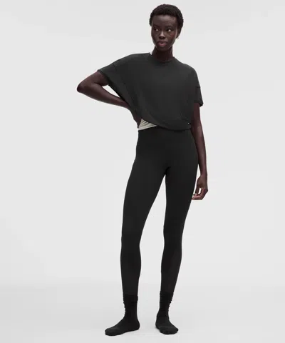 Lululemon Nulu And Mesh No Line High-rise Studio Tight 25"