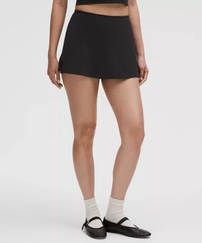 Lululemon Nulu Bow-detail Mini Skirt