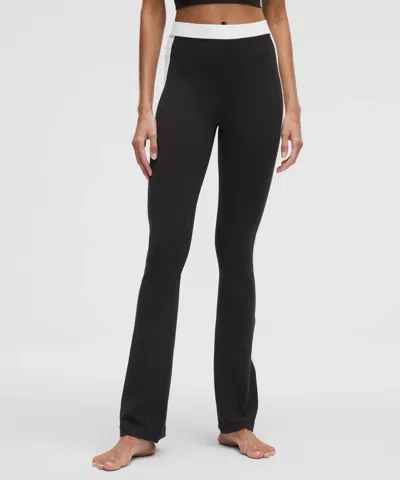 Lululemon Nulu High-rise Flared Pants In Black