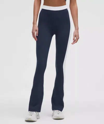 Lululemon Nulu High-rise Flared Pants In Blue