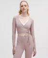 Lululemon Nulu Long-sleeve Cropped Wrap