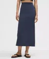 Lululemon Nulu Slim-fit High-rise Maxi Skirt