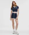 Lululemon Nulu Sporty Trim High-rise Short 3"