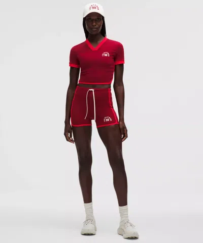 Lululemon Nulu Sporty Trim High-rise Short 3"