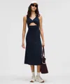 Lululemon Nulu Twist-front Midi Dress