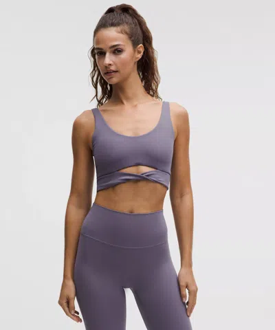 Lululemon Nulu Twist-front Scoop-neck Bra
