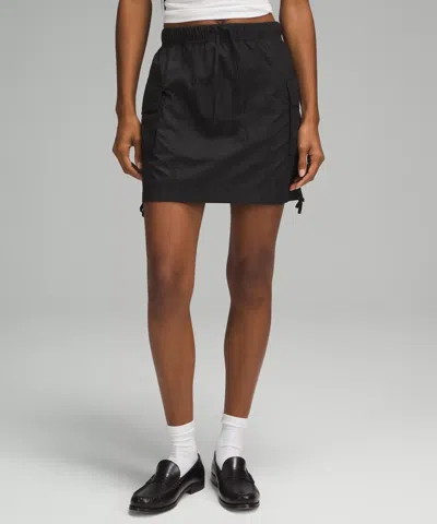 Lululemon Nylon Cargo Mini Skirt