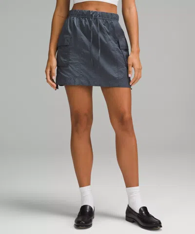 Lululemon Nylon Cargo Mini Skirt