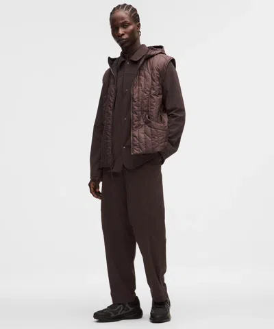 Lululemon Nylon Track Pant In Brown