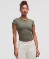 Lululemon Organic Cotton Baby Tee In Green