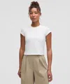 Lululemon Organic Cotton Baby Tee In White