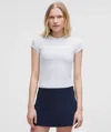 Lululemon Organic Cotton Baby Tee In White