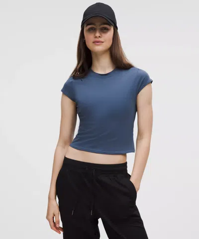 Lululemon Organic Cotton Baby Tee In Blue