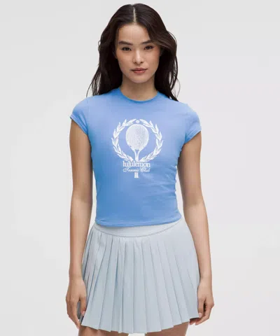 Lululemon Organic Cotton Baby Tee Tennis Club