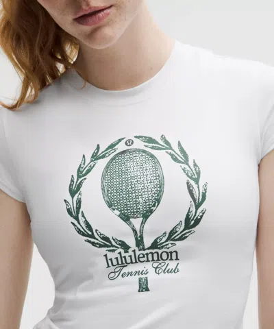 Lululemon Organic Cotton Baby Tee Tennis Club