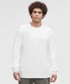 Lululemon Organic Cotton Classic-fit Long-sleeve Shirt In White