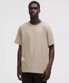 Lululemon Organic Cotton Classic-fit T-shirt In Neutral