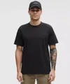 Lululemon Organic Cotton Classic-fit T-shirt In Black