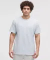 Lululemon Organic Cotton Classic-fit T-shirt In Blue