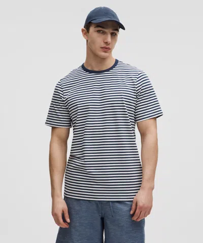 Lululemon Organic Cotton Classic-fit T-shirt In Multi