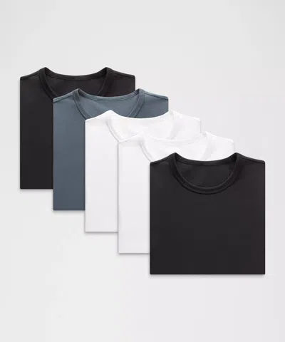Lululemon Organic Cotton Classic-fit T-shirt In Multi