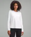 Lululemon Organic Cotton Crewneck Long-sleeve Shirt
