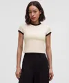 Lululemon Organic Cotton Ringer Baby Tee