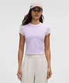 Lululemon Organic Cotton Ringer Baby Tee