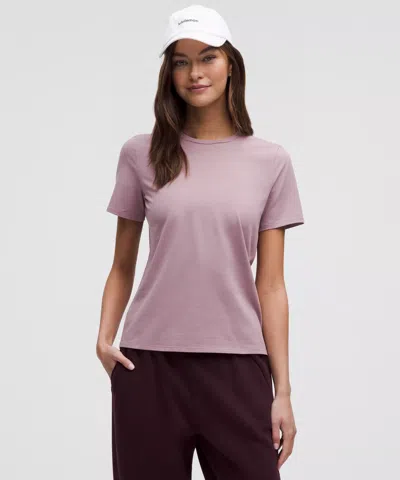 Lululemon Organic Cotton Straight-hem Crewneck T-shirt