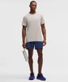 Lululemon Pace Breaker Lined Short 5" In Gray