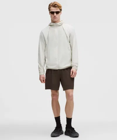 Lululemon Pace Breaker Lined Short 7" In Brown