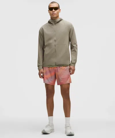 Lululemon Pace Breaker Lined Short 7" In Pink