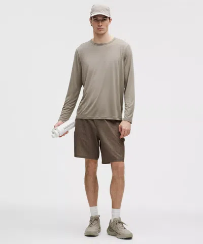 Lululemon Pace Breaker Lined Short 9" In Green