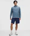 Lululemon Pace Breaker Lined Short 9" In Blue