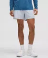 Lululemon Pace Breaker Lined Shorts 5" In Blue
