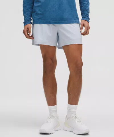 Lululemon Pace Breaker Lined Shorts 5" In Blue