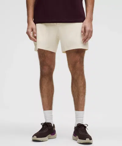 Lululemon Pace Breaker Lined Shorts 5" In White