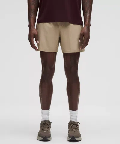 Lululemon Pace Breaker Lined Shorts 5" In Neutral