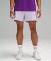 Lululemon Pace Breaker Lined Shorts 5" In Purple
