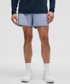 Lululemon Pace Breaker Lined Shorts 5" In Blue